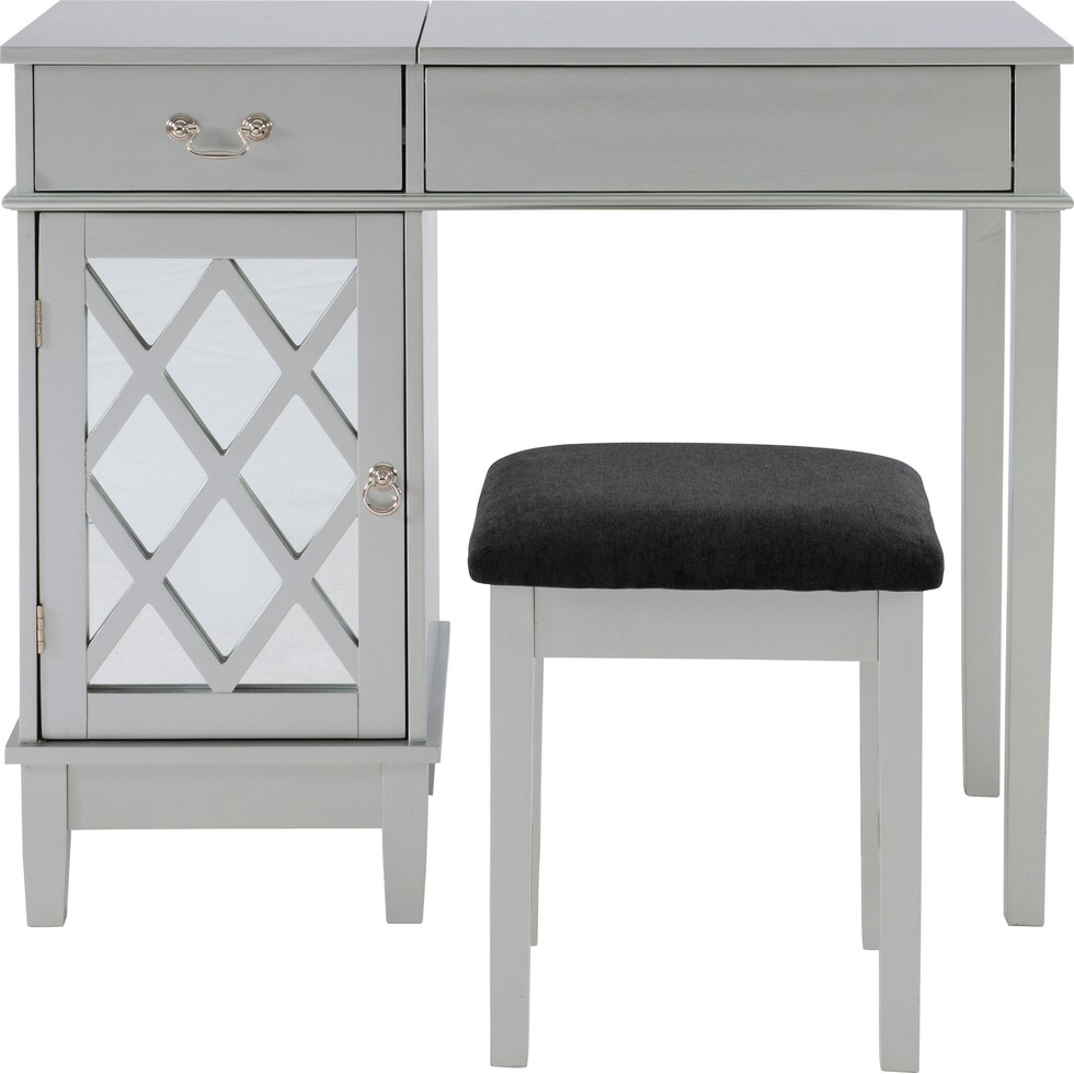 frederica silver vanity   