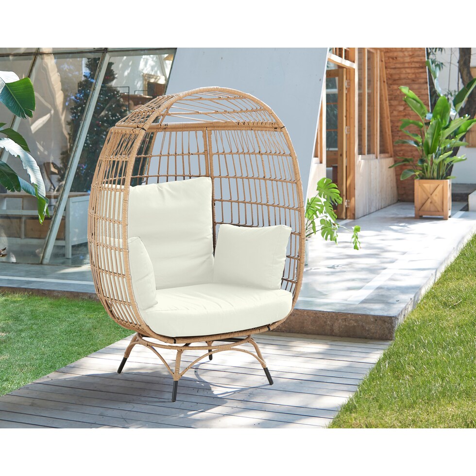 fresno chairs tan cream outdoor chair   