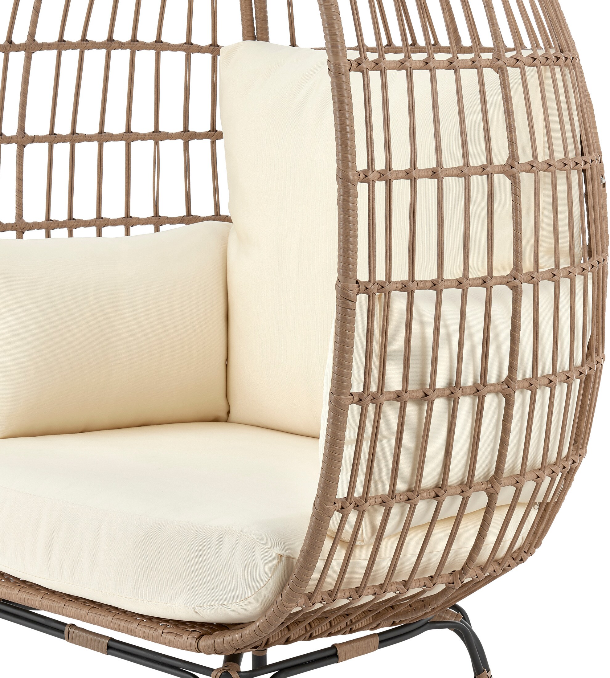 Tan egg chair hot sale