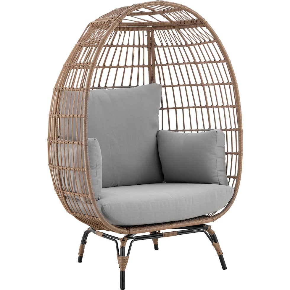 fresno chairs tan gray outdoor chair   