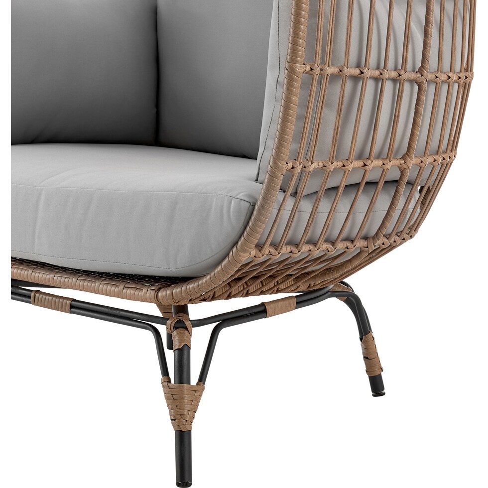 fresno chairs tan gray outdoor chair   