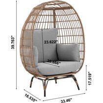 fresno chairs tan gray outdoor chair   
