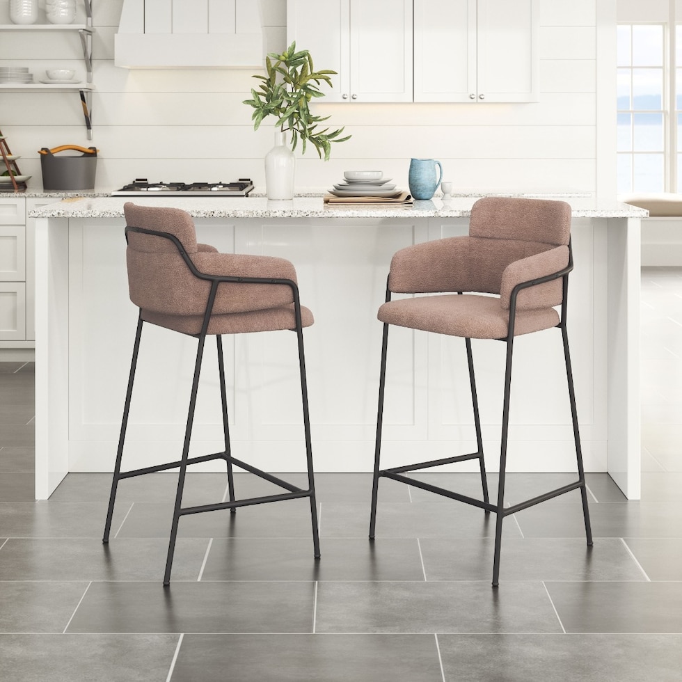 freycinet light brown counter height stool   