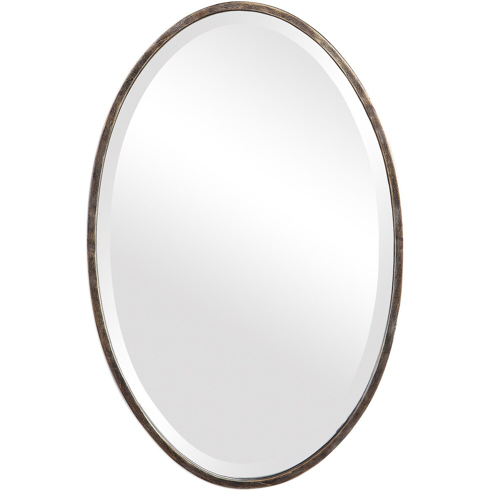 frida dark brown mirror   