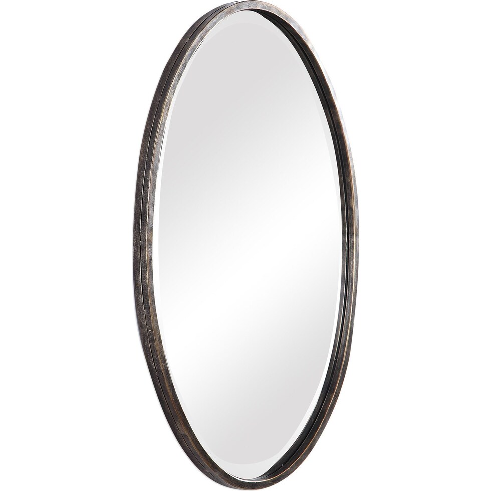 frida dark brown mirror   