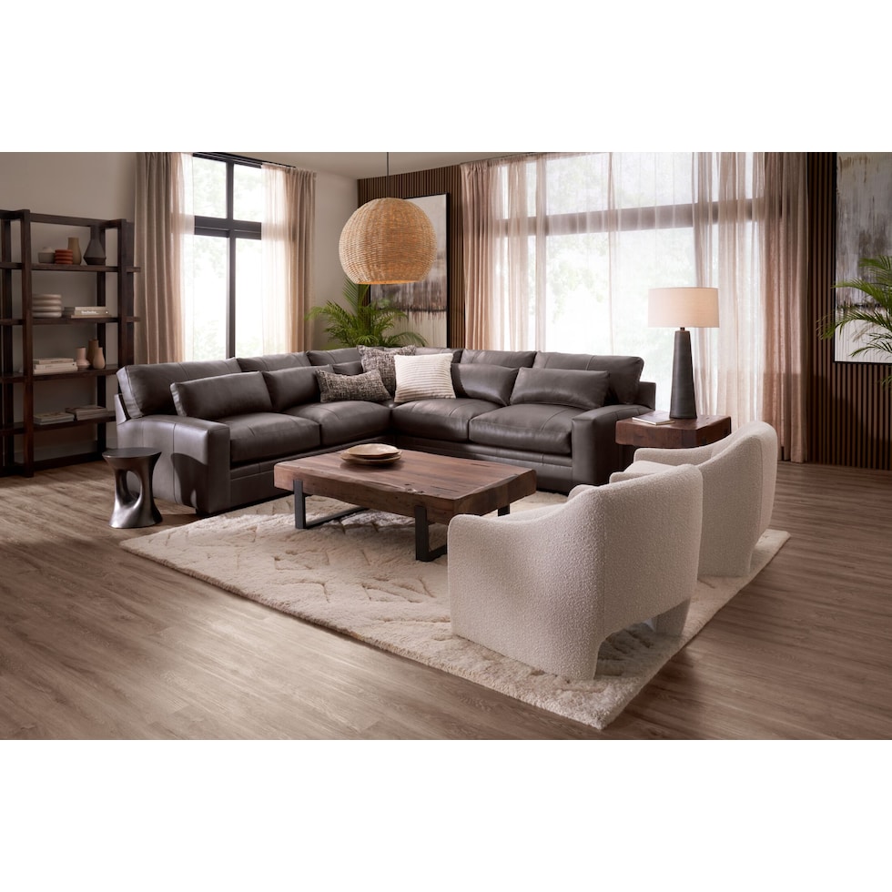 frisco occasional dark brown coffee table   