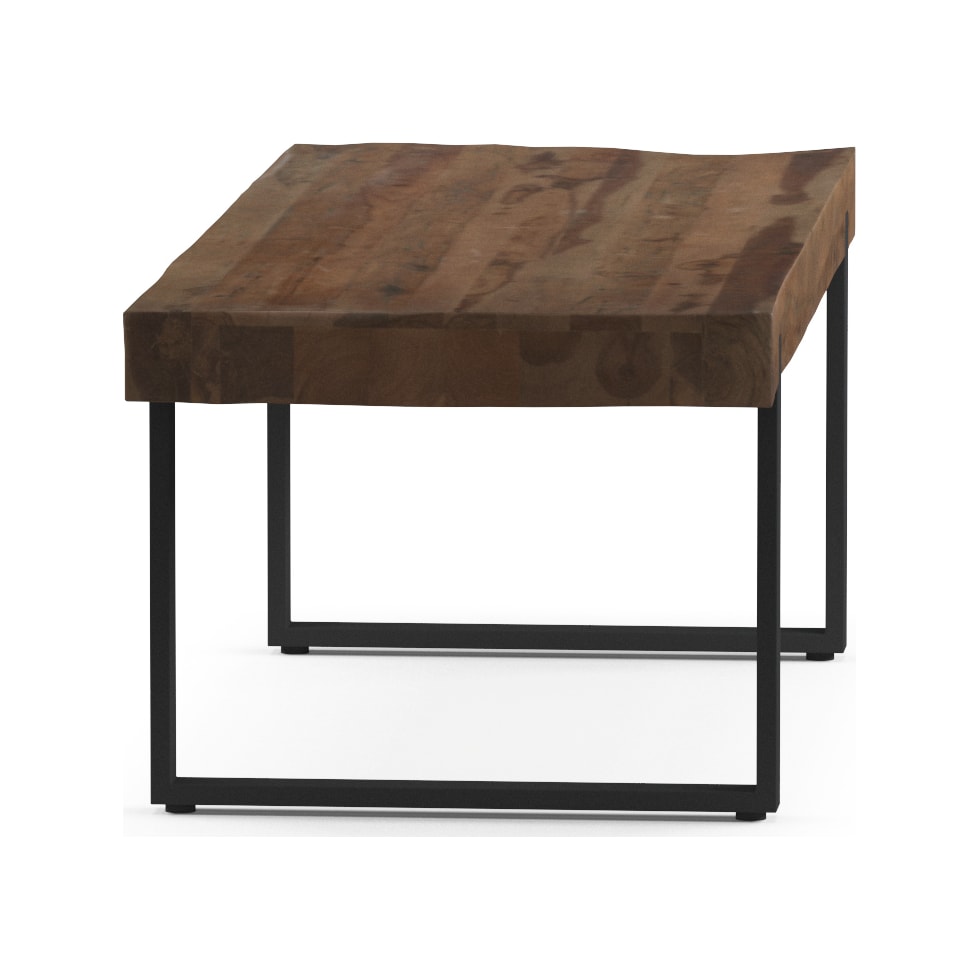 frisco dark brown dining table   