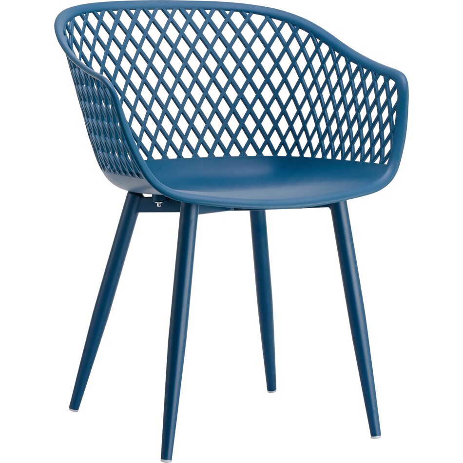 frontier blue outdoor chair set   