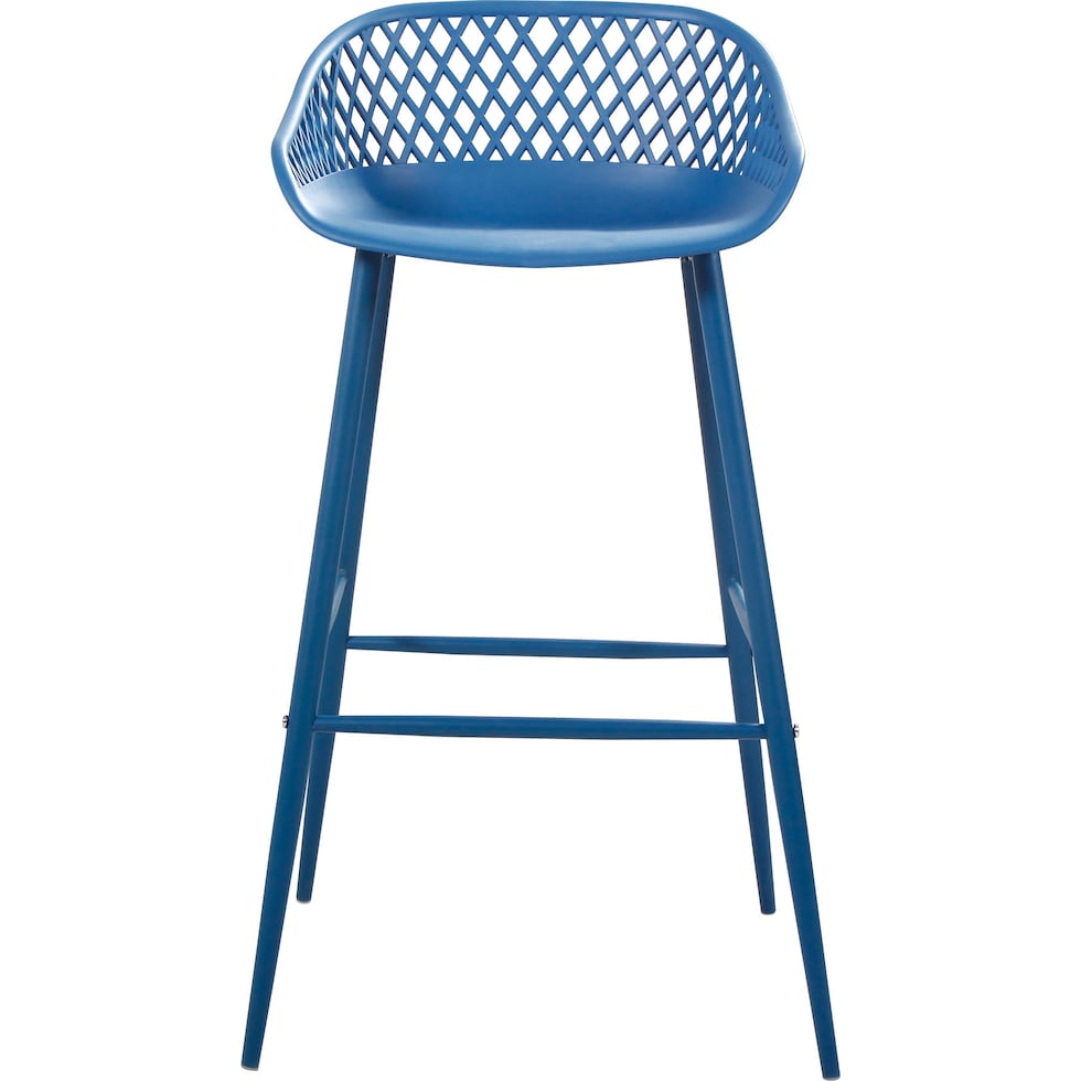 frontier blue outdoor stool   