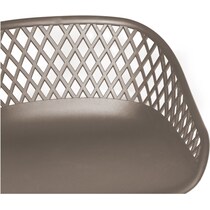 frontier gray outdoor stool   