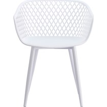 frontier white outdoor chair set   