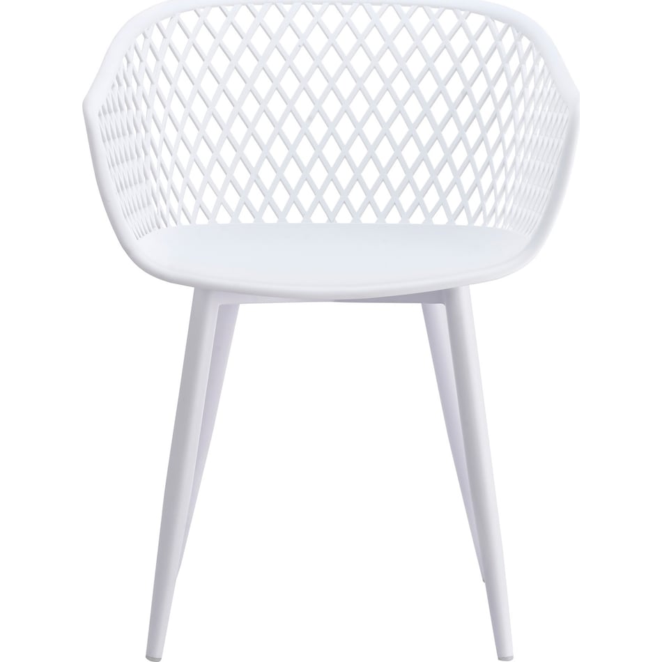 frontier white outdoor chair set   