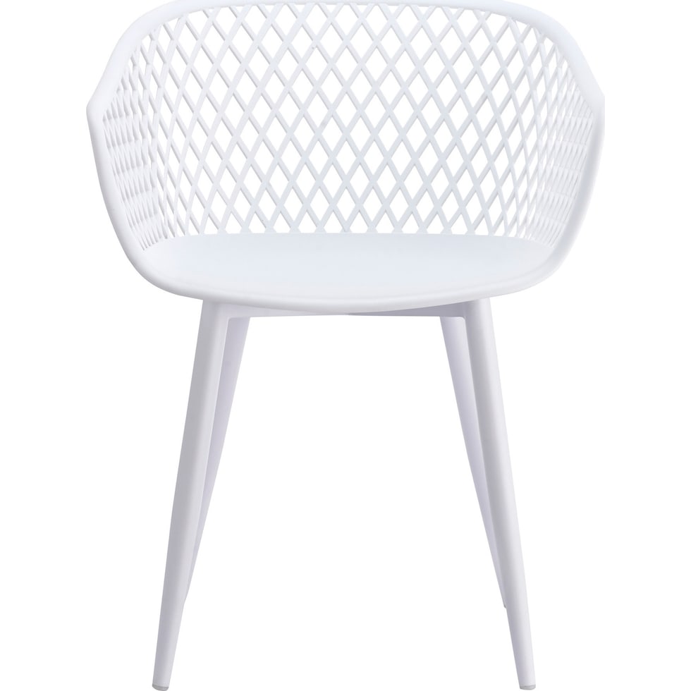 frontier white outdoor chair set   