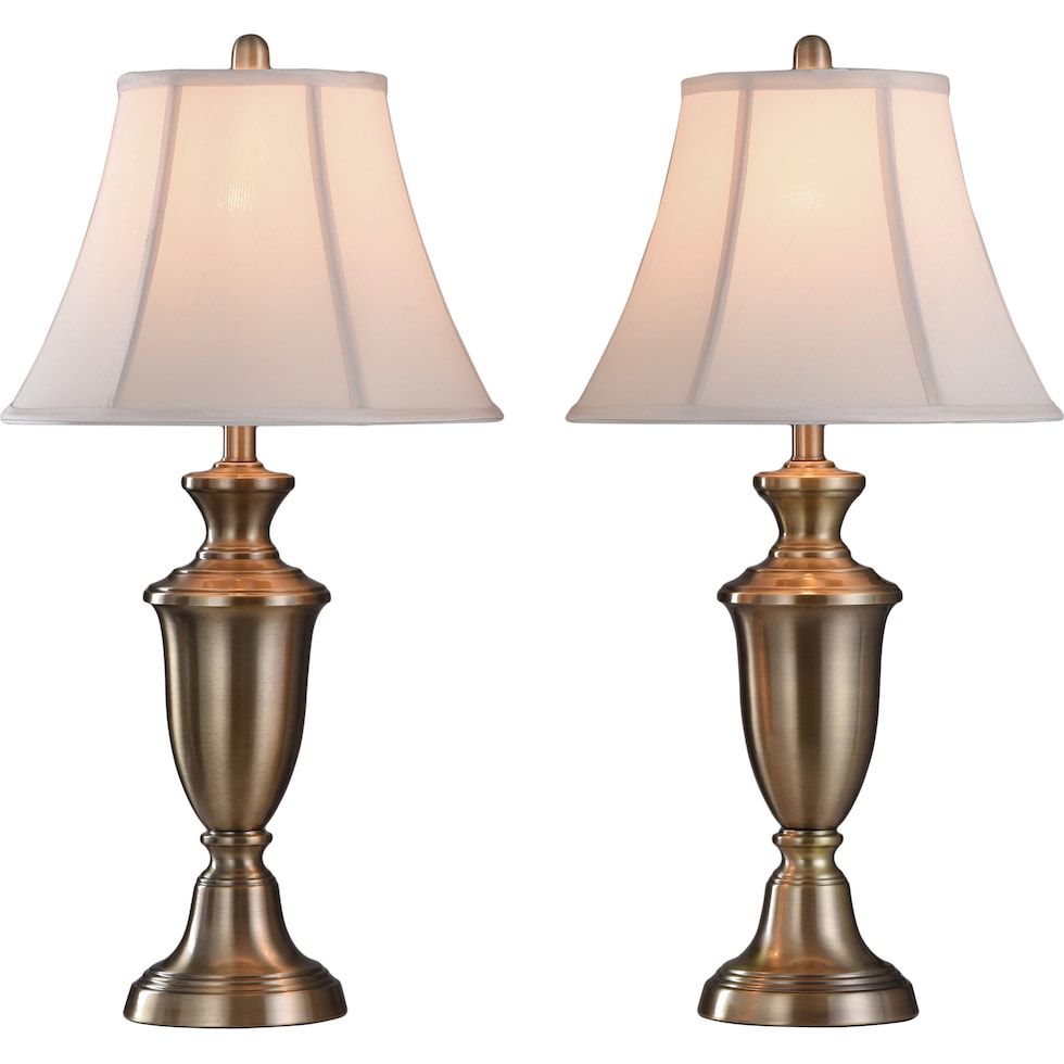 fulgencio gold table lamp   