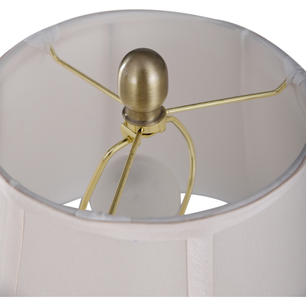 fulgencio gold table lamp   