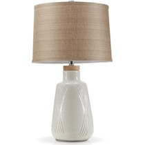 fuller white table lamp   