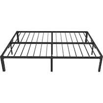 fundamental black twin xl bed   