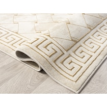 futura gold area rug  x    
