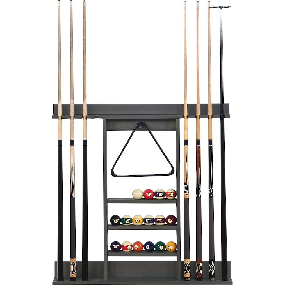 gable gray cue rack   