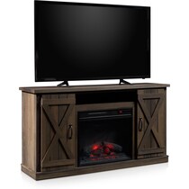 gablewood dark brown tv stand   
