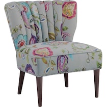gabrielle multicolor accent chair   