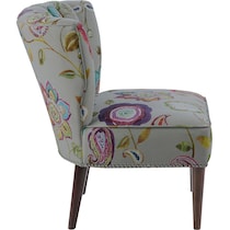 gabrielle multicolor accent chair   