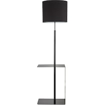 gaff black floor lamp   