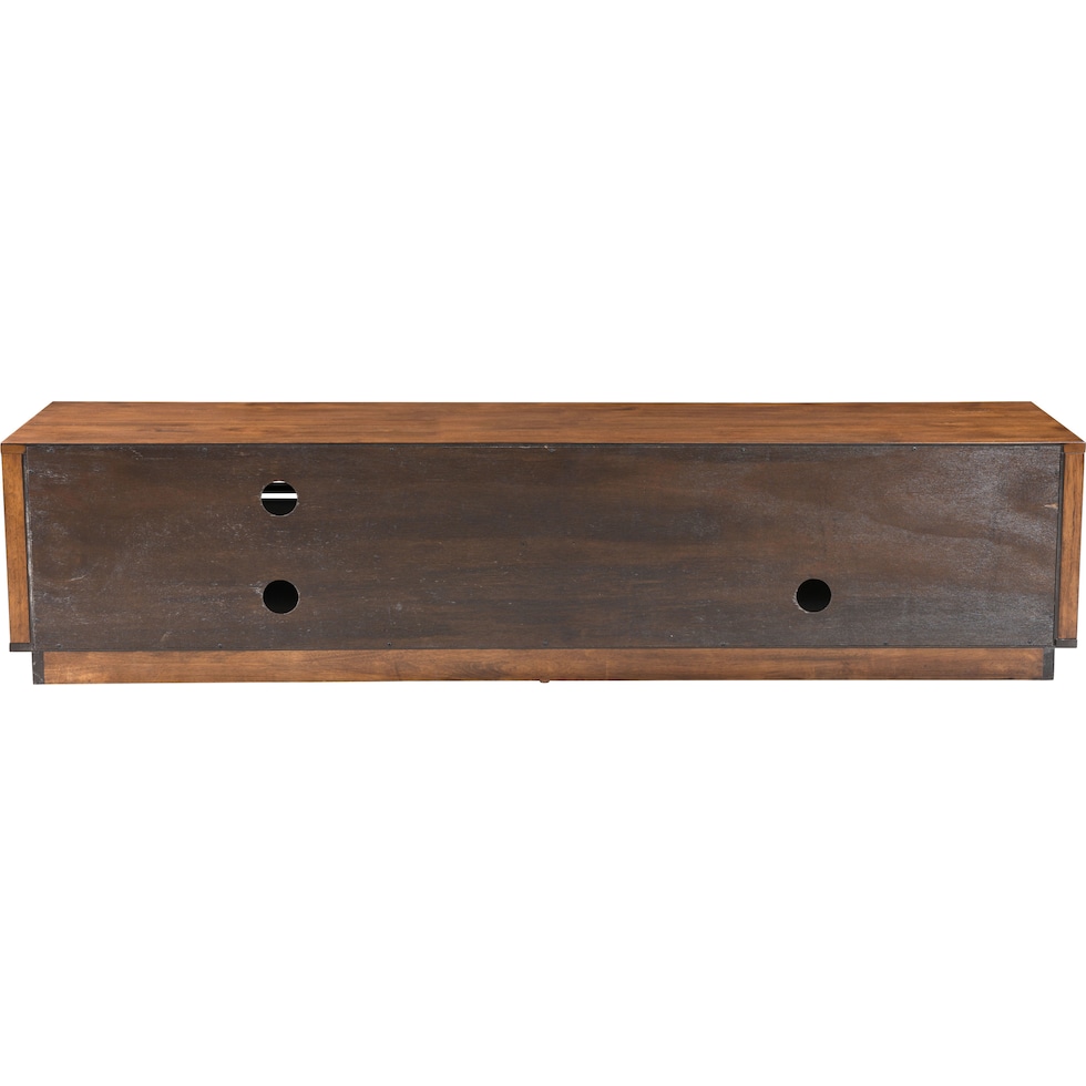 gaff dark brown tv stand   