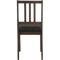 gail dark brown chair   