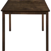 gail dark brown dining table   