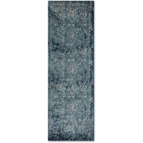 galactic blue rug   