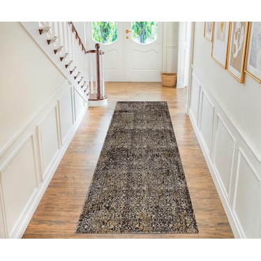 Galactic 2' X 8' Runner - Brown