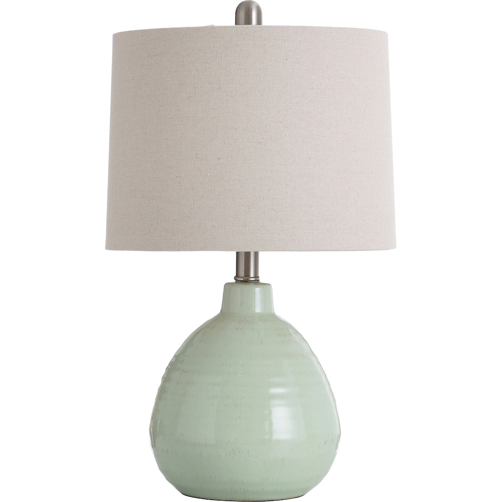 galadriel green table lamp   