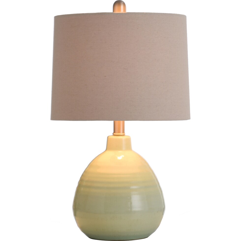 galadriel green table lamp   