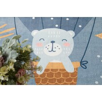 galaxy blue area rug  x    