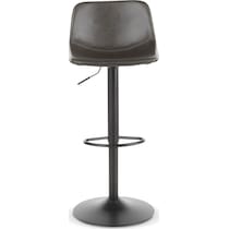 gale black bar stool   