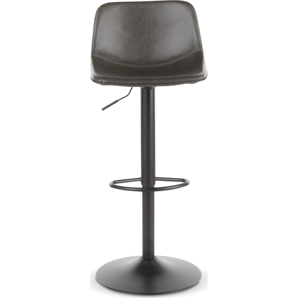gale black bar stool   