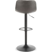 gale black bar stool   