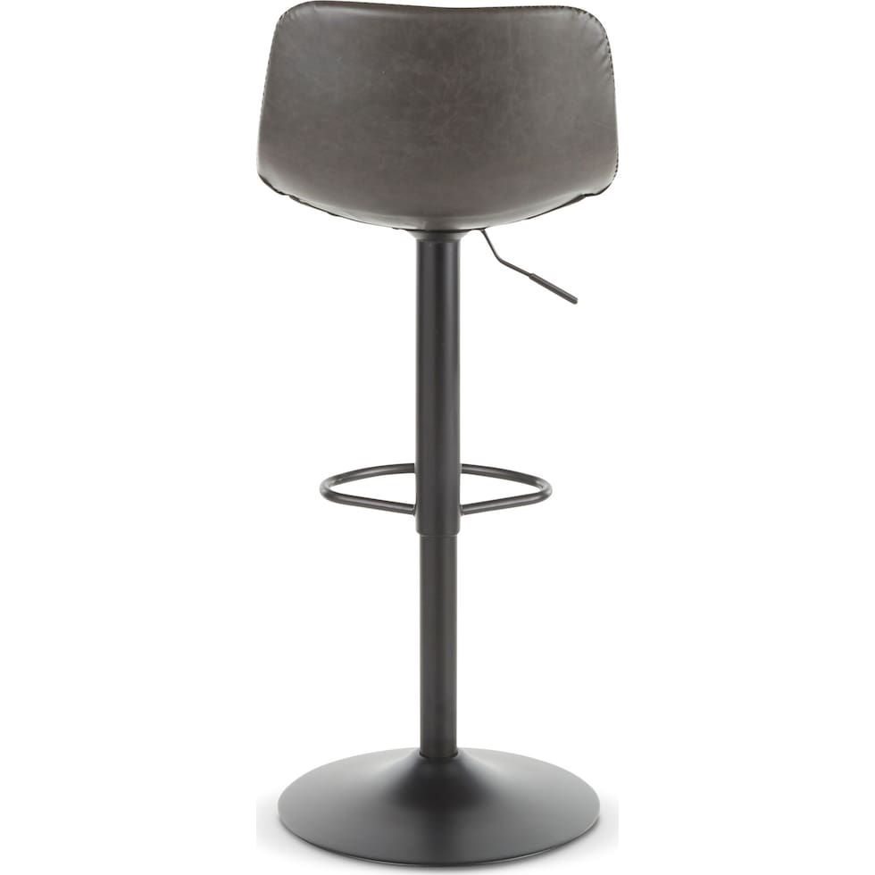 gale black bar stool   