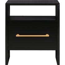 galen black nightstand   