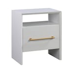 galen white nightstand   