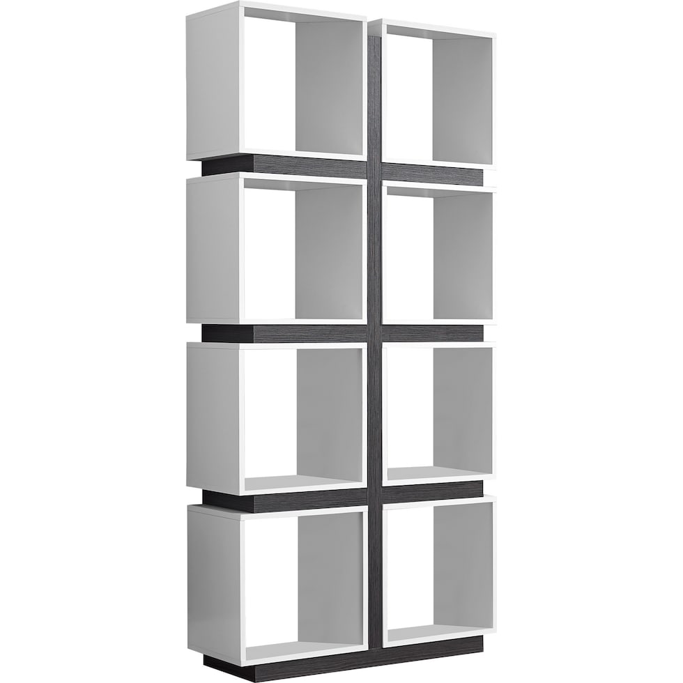 gallant white etagere   