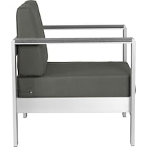 galveston gray outdoor chair   