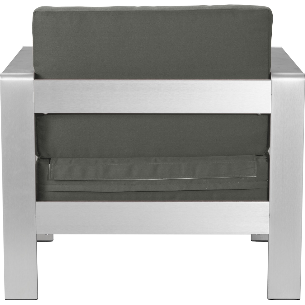 galveston gray outdoor chair   