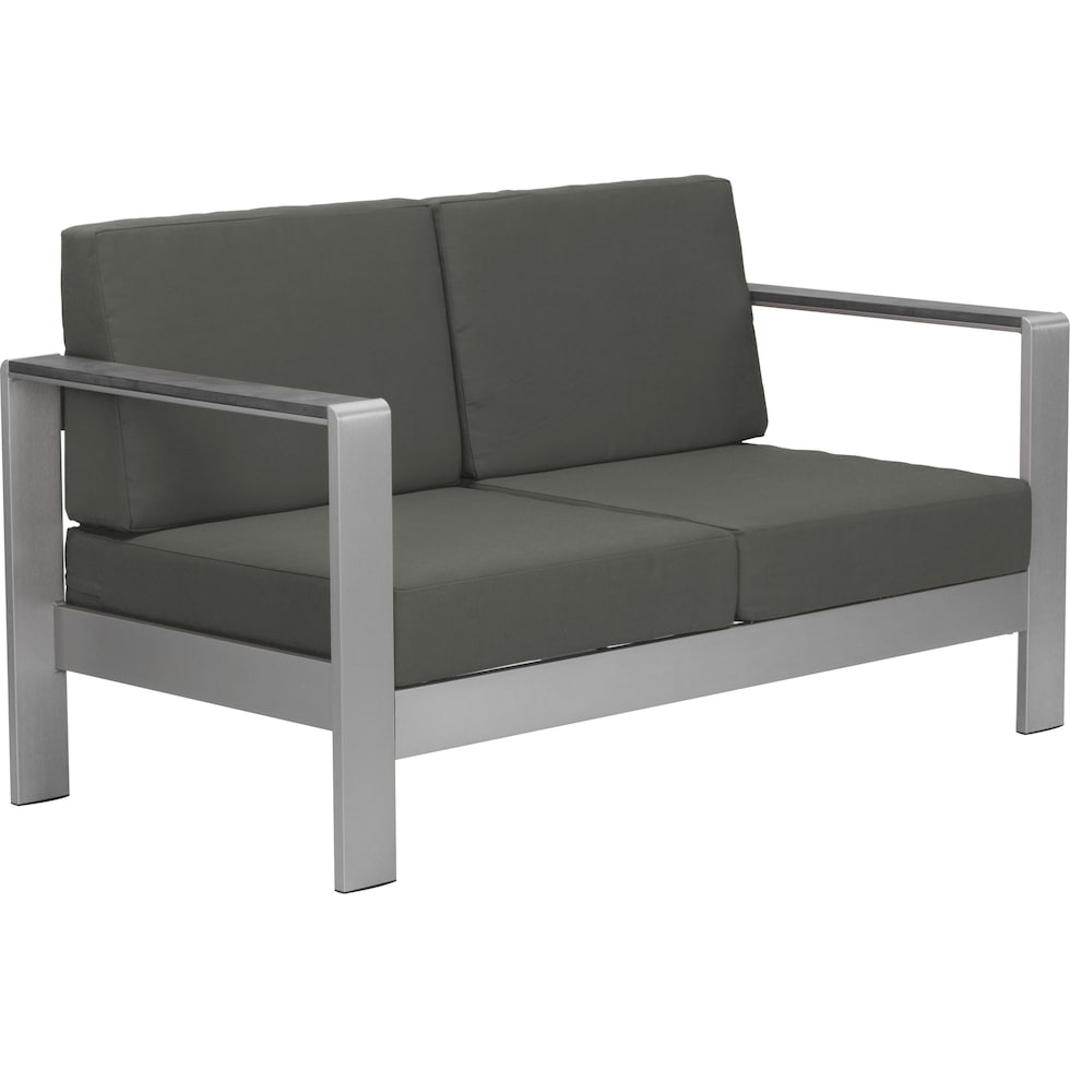 galveston gray outdoor sofa   