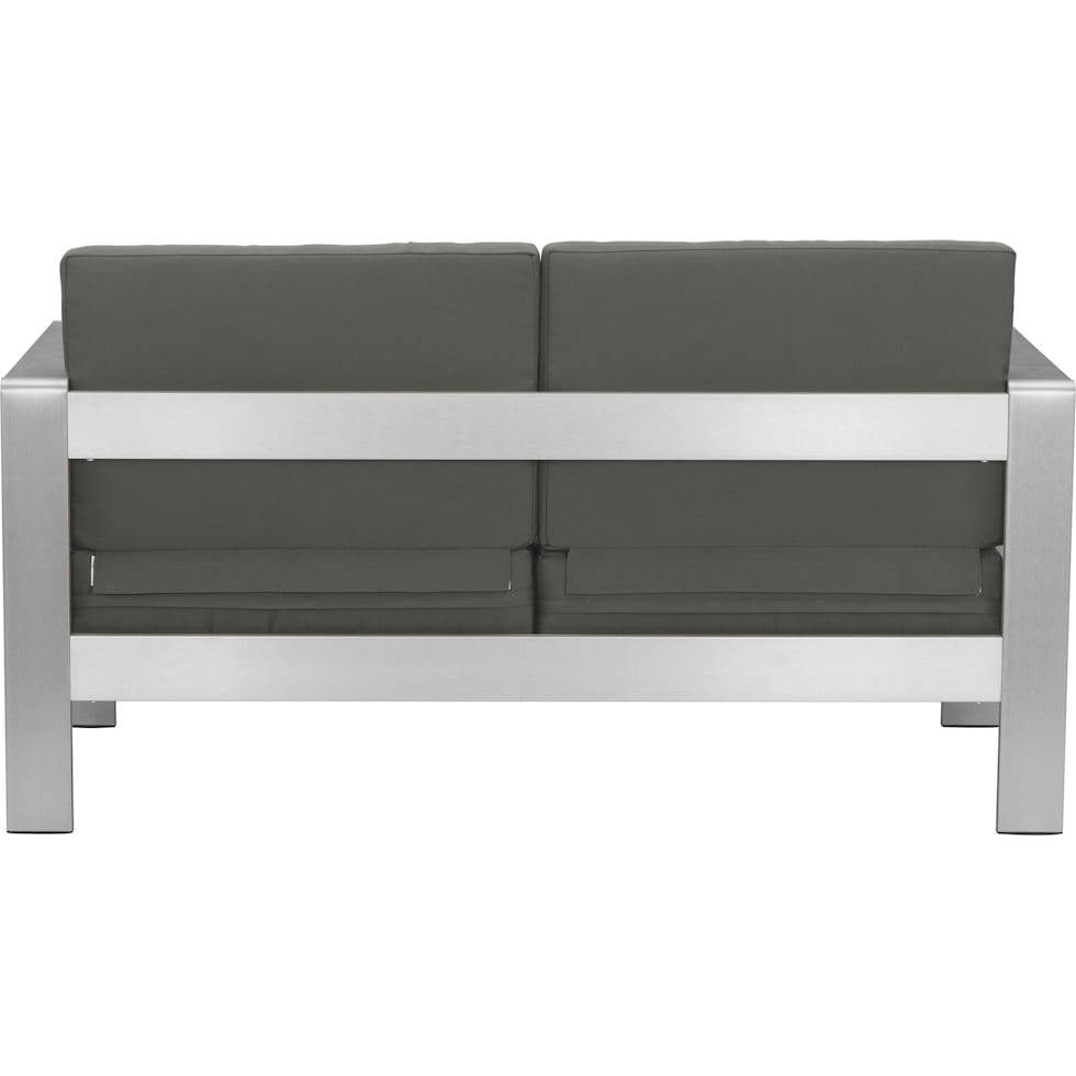 galveston gray outdoor sofa   