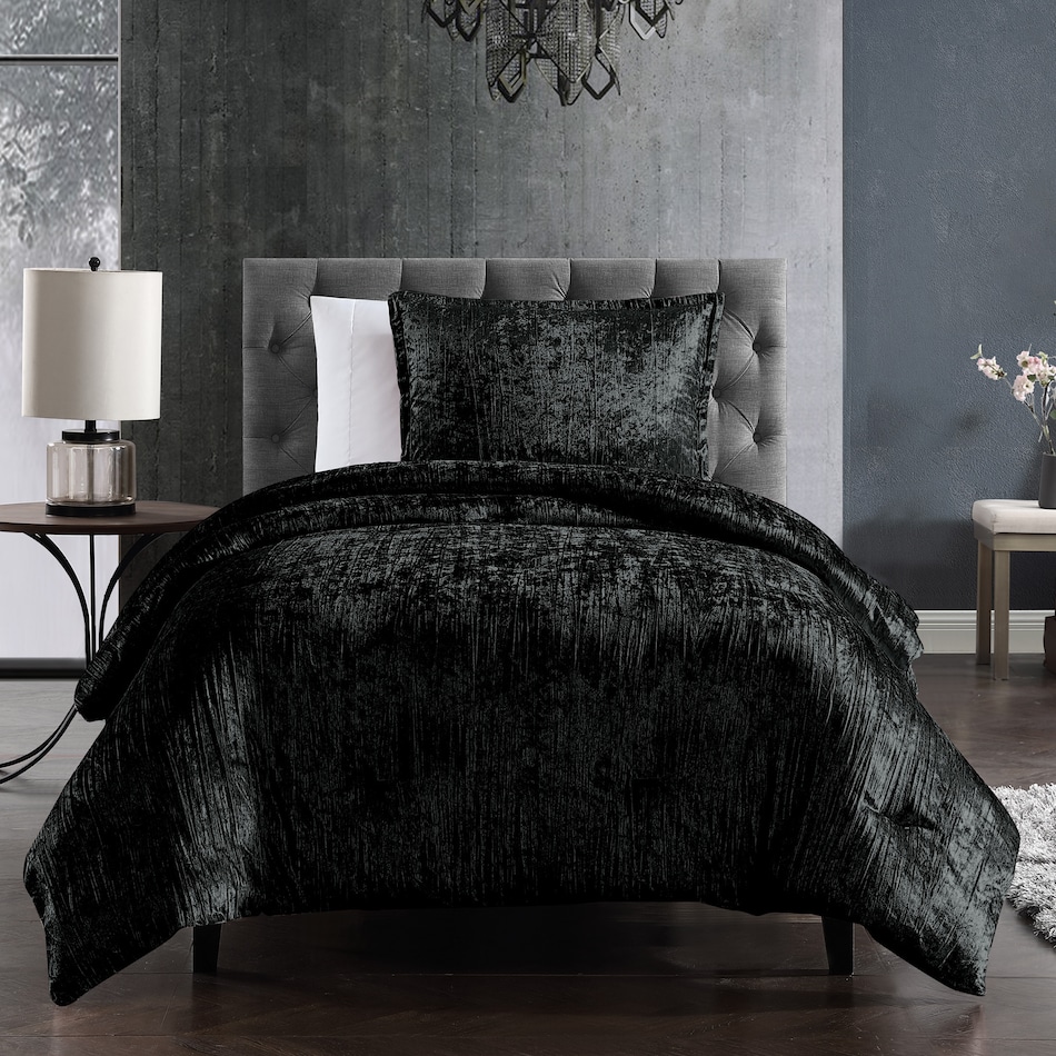galway bedding black comforter   