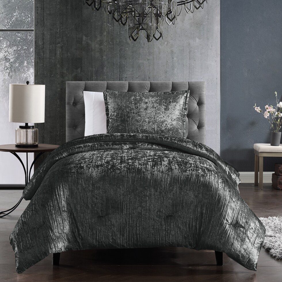 galway bedding gray twin bedding set   