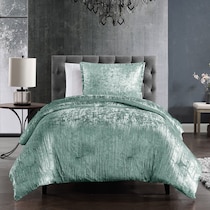 galway bedding green queen bedding set   