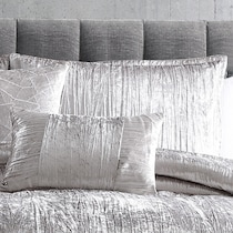 galway bedding silver queen bedding set   